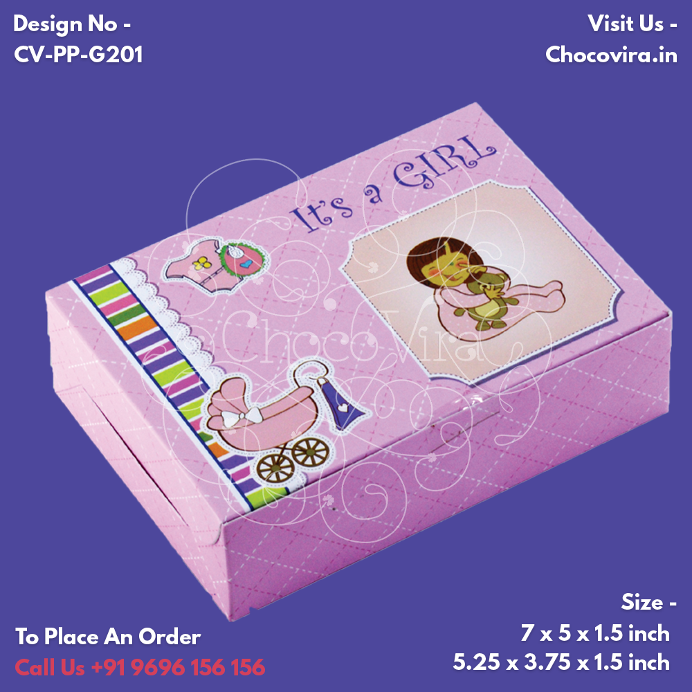 baby girl mithai boxes