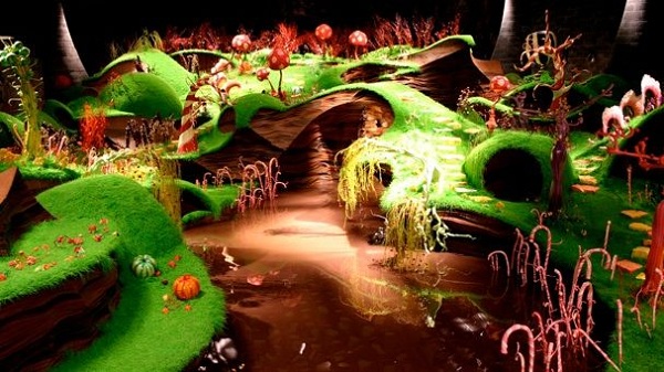 Chocolate River by Willy Wonka