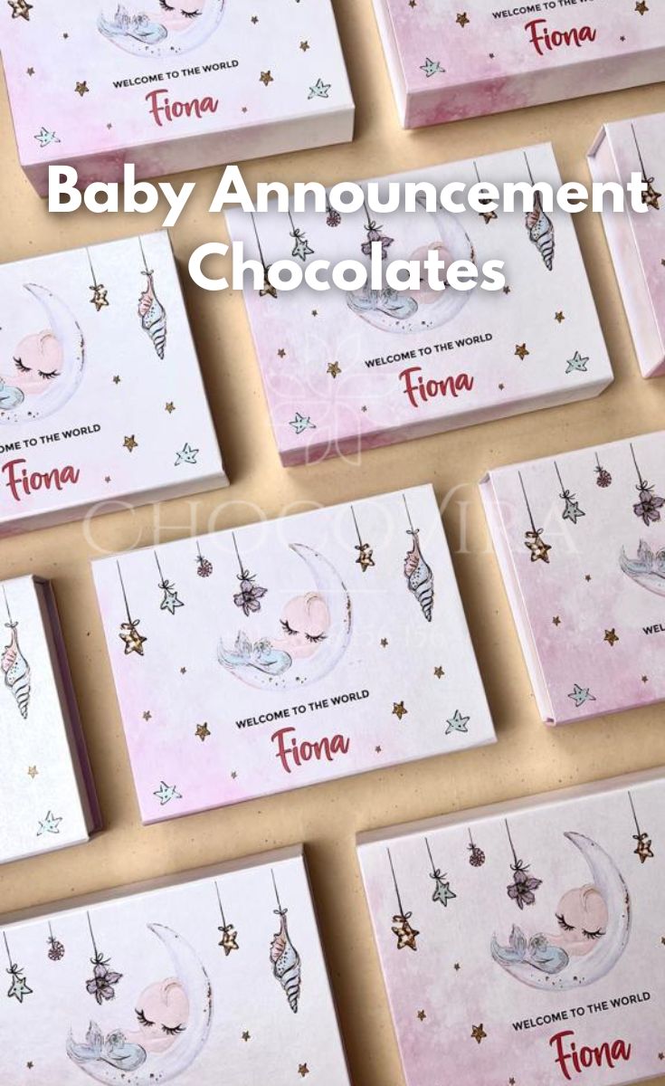 Baby Announcement Chocolates