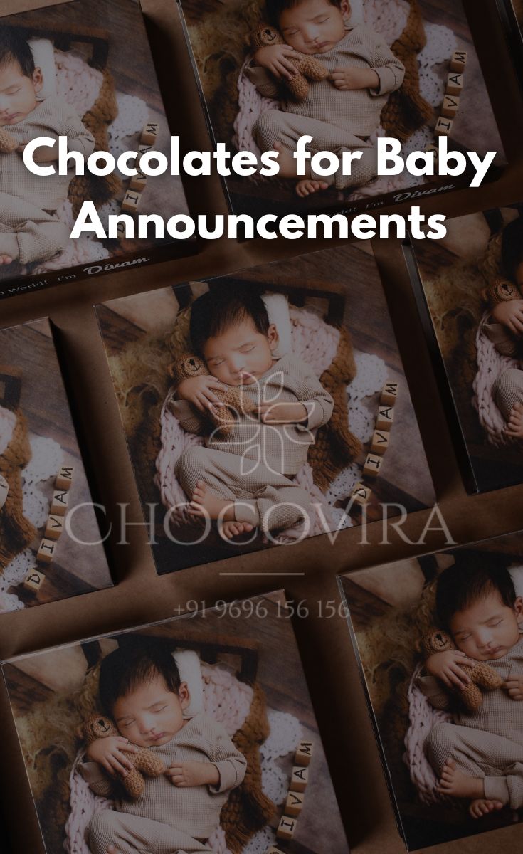 Chocolates for Baby Announcements