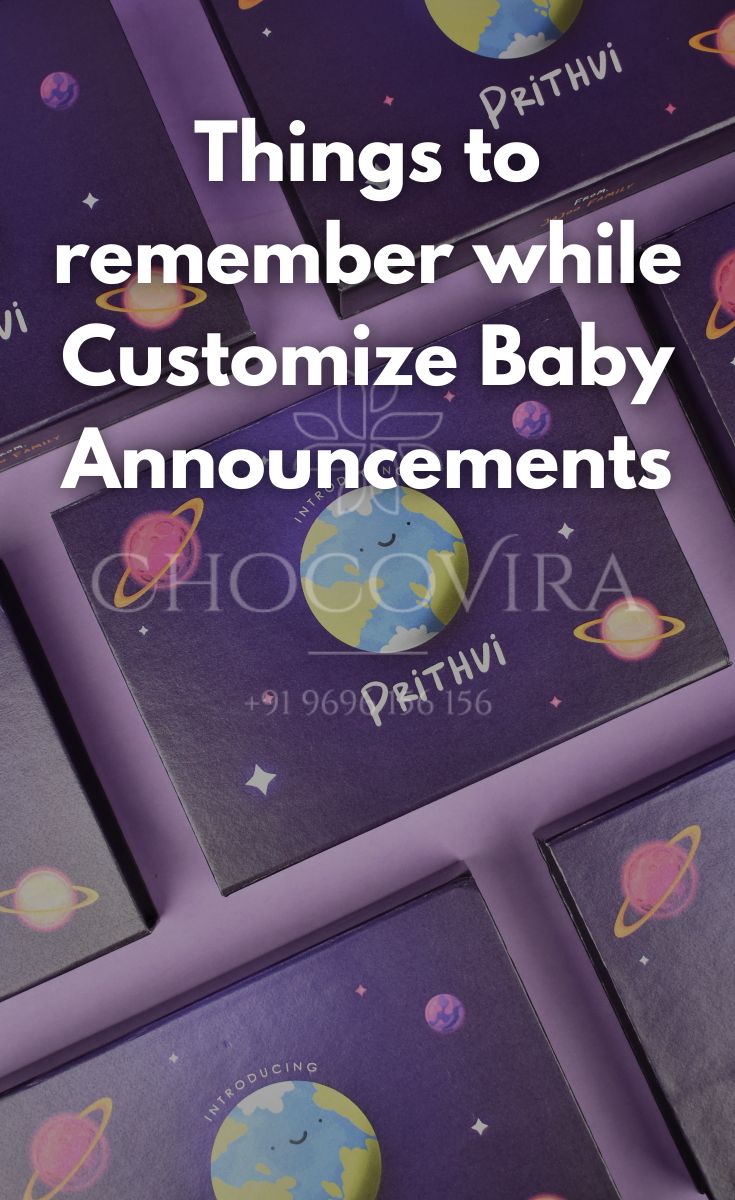 Things to remember while Customize Baby Announcement