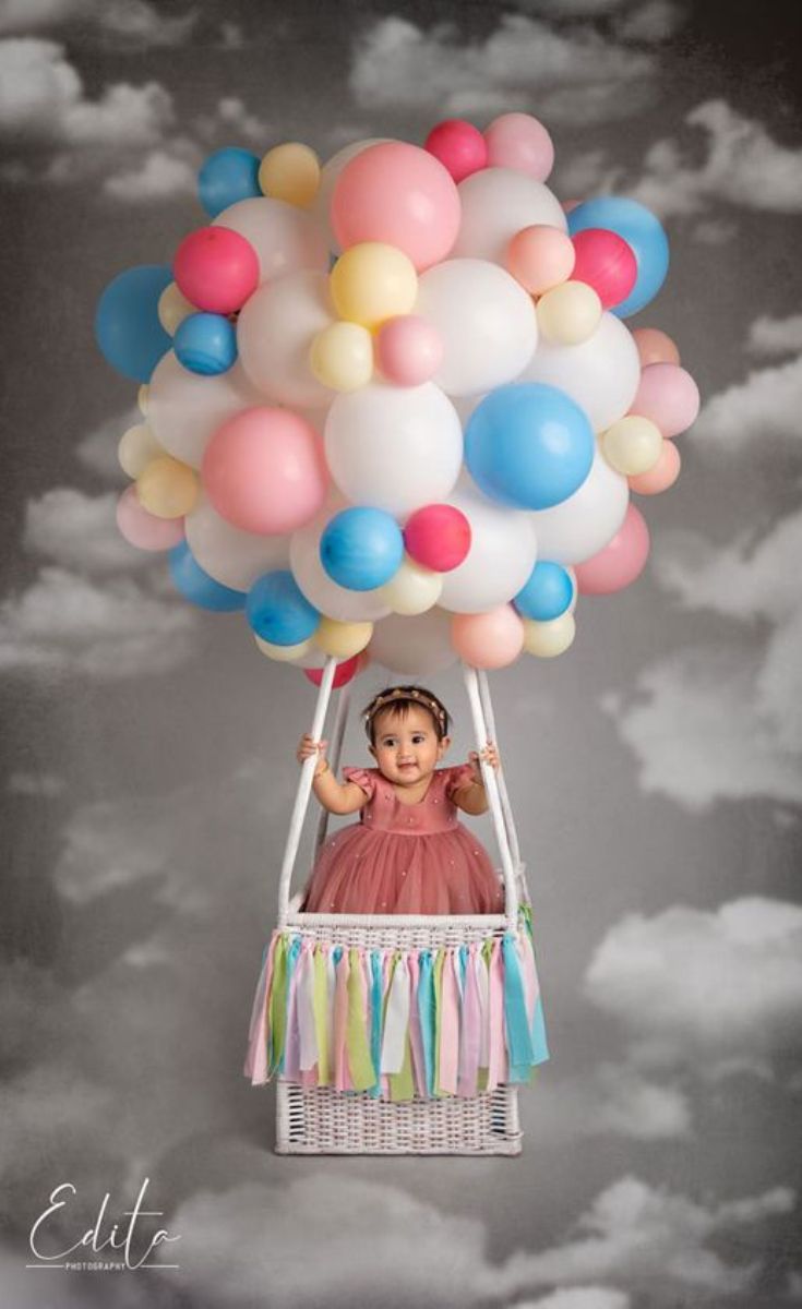 Air Balloon Theme Birthday Party Decor