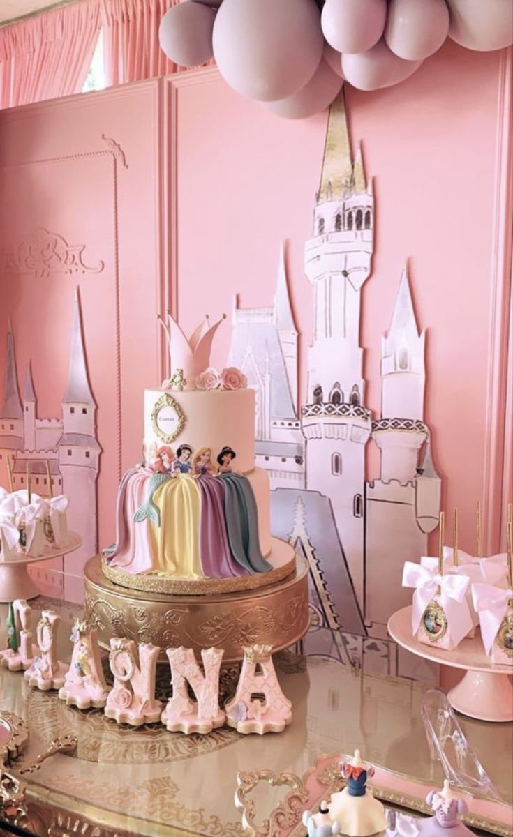 Disney Princess First Birthday Theme