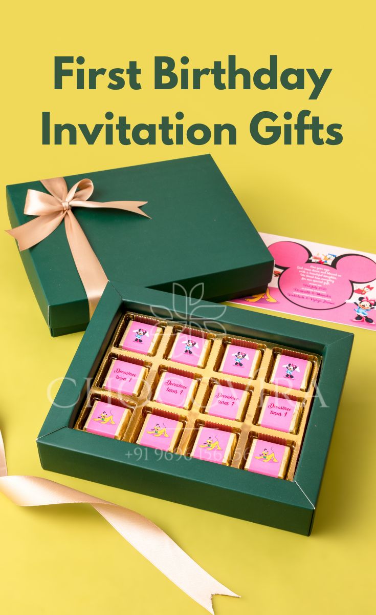 First Birthday Invitation Gifts