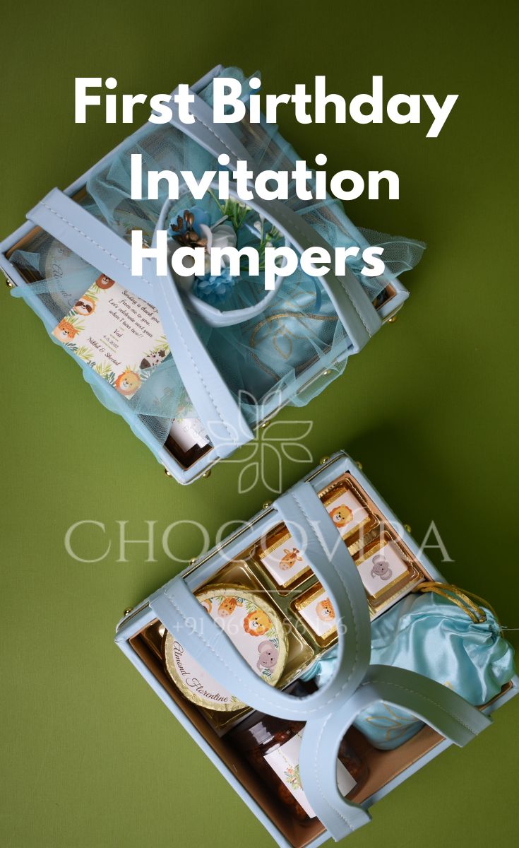 First Birthday Invitation Hampers