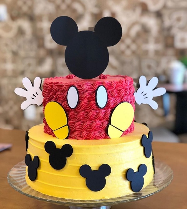 Mickey Mouse Birthday Cake