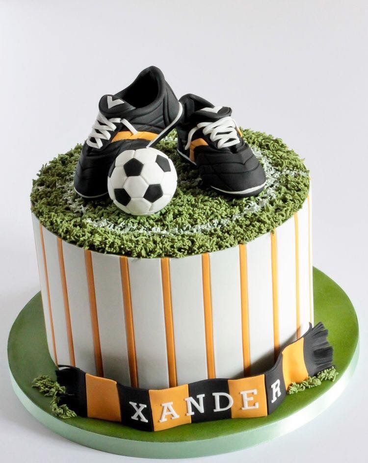 Soccer Theme Cake