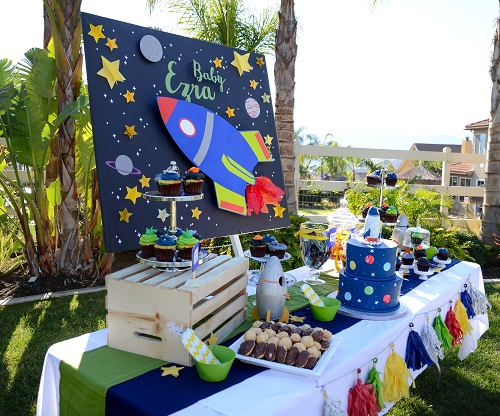 Space Themed Baby Shower Ideas
