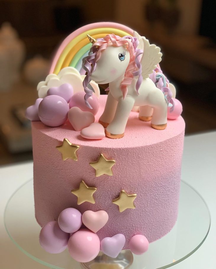 Unicorn Theme Cake for Birthdays