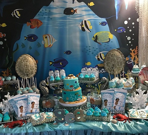 Ocean Themed Baby shower ideas