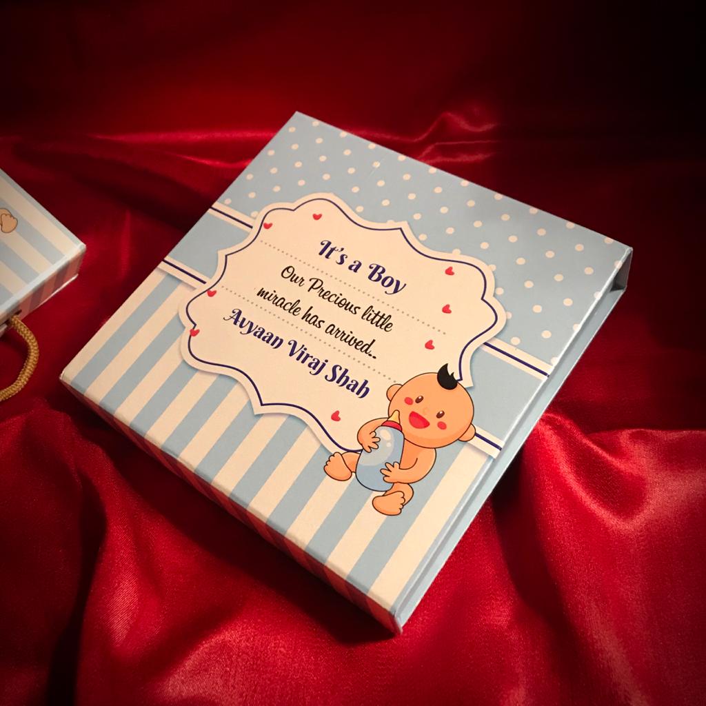 baby announcement gifts packaging