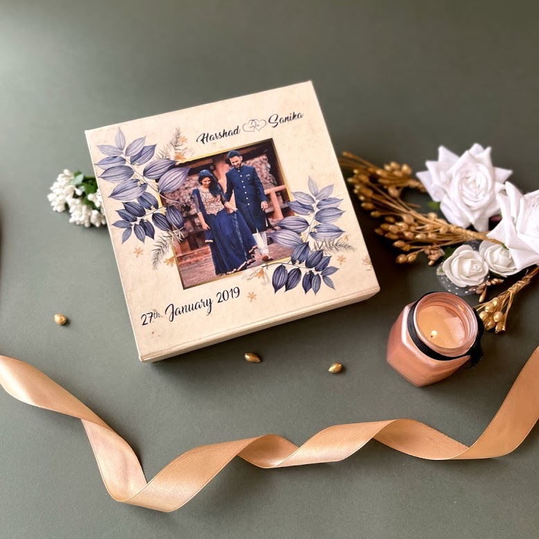 chocolate box wedding invitations