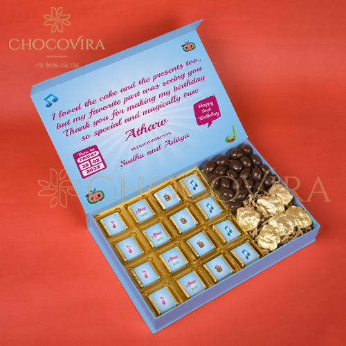 customized chocolate return gifts