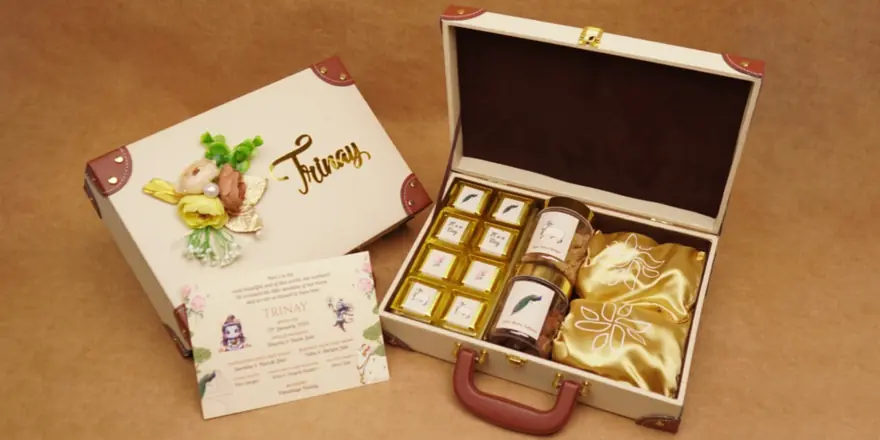 Luxury Thread Ceremony Return Gift Hampers